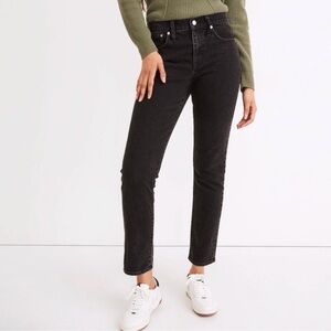Madewell Tomboy Straight Jeans Lunar Wash Size 31